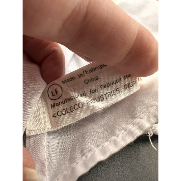 Vtg 1983 Cabbage Patch Kids Red White Plaid With Lacy Shirt Romper Coleco-1 - Picture 7 of 15